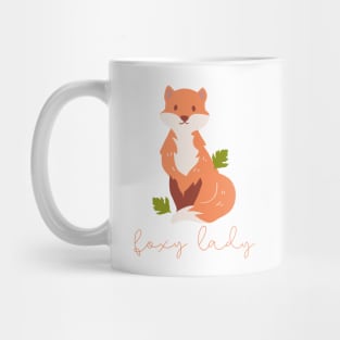 Fox Lovers Gift Foxy Lady Mug